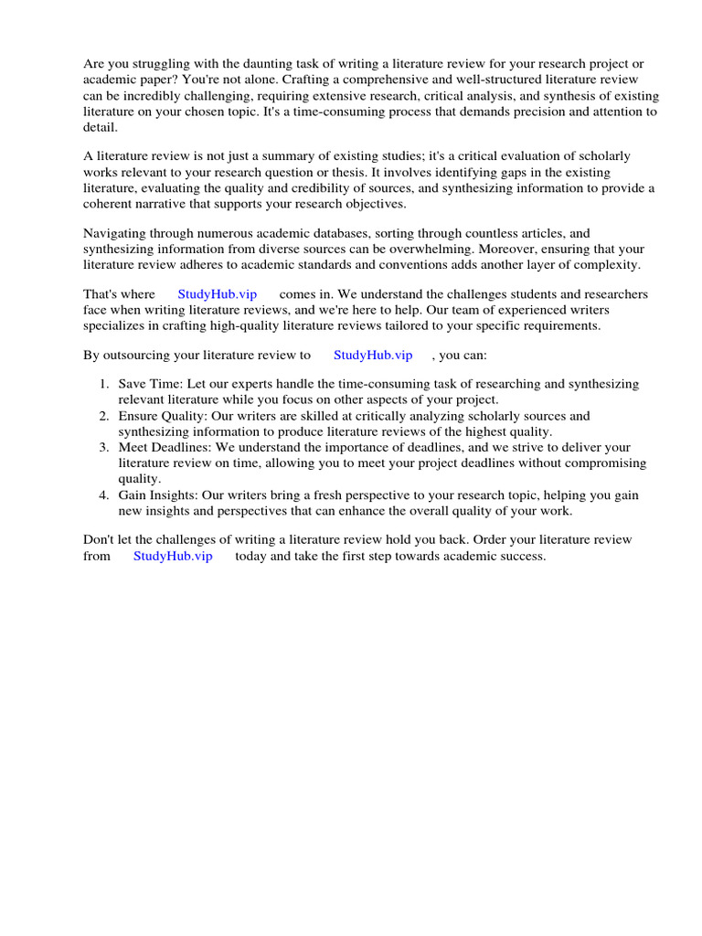 Mastering Literature Reviews Made Easy | PDF | Systematic Review | Meta ...