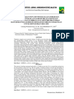 Jurnal Proteksi: Jurnal Lingkungan Berkelanjutan: Lintang Primaturrisma, Ir. Dr. Yeni Dhokhikah S.T., M.T
