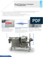 IQ3PlusE Metal Detector Conveyor Datasheet