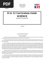 1lesson The Deped Science Framework and Curriculum Key Stages in K To ...