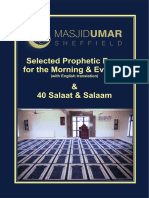Duas For The Morning, Evening & 40 Salaams-2024
