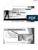 Slides Aula 8 Triade Atleta Desportiva 2023