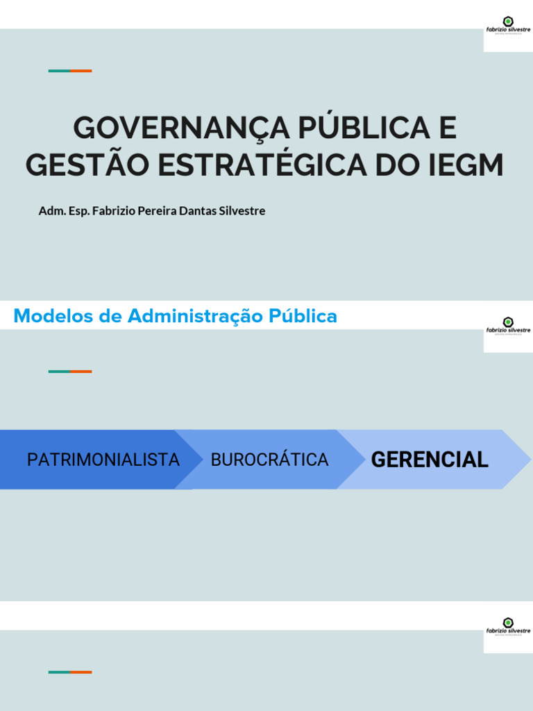 Governança Pública e Gestão Estratégica | PDF | Governança | Planejamento