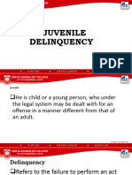 Juvenile Delinquency Lesson