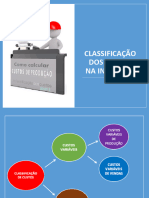 Classificação de Custos