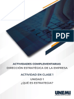 Ac1-Direccion Estrategica de La Empresa