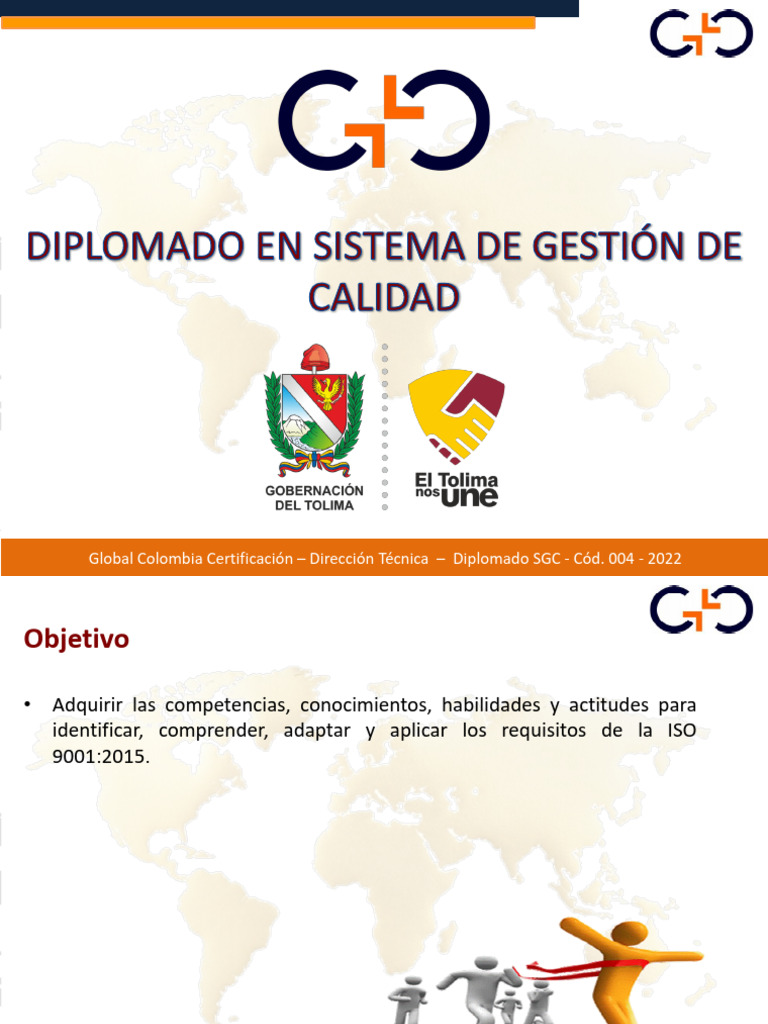 Diplomado en ISO 9001:2015 SGC | PDF | Gestión de la calidad | Calidad ...
