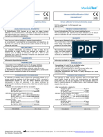 IFU Multicalibrador CFAS MonlabTest