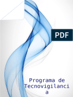 CV-PR-004 Programa de Tecnovigilancia