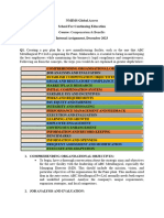 Assignment - Compensation and Benefits