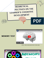 2 Theoretical Perspectives On The Learner's Cognitive Development