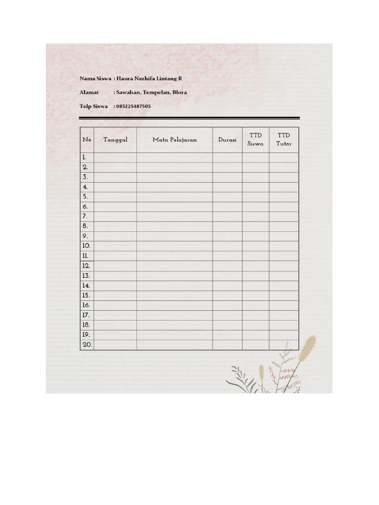Absen A5 | PDF