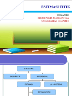 Estimasi Titik 2023