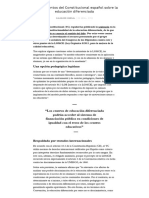 Los Argumentos Del Constitucional Español Sobre La Educación Diferenciada - Aceprensa