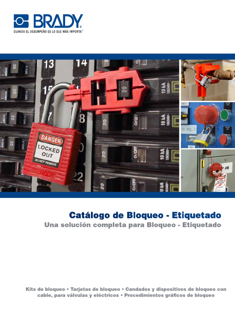 Bloqueo Candadeo Catalogo | PDF