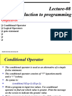 8 - Conditional Operator