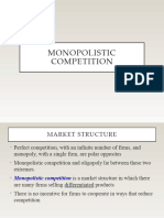 Monopolistic Competition