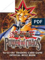 Yu Gi Oh Power of Chaos Yugi The Destiny - Misc - Win - EN - Official Rule Book