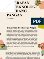 Bioteknologi Pangan