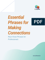 Essential Phrases For Making Connections