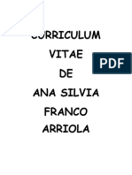 C.V Ana Silvia Franco A