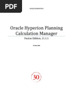 Download Calculation Manager for Hyperion Planning Training Guide by adityasday SN71608189 doc pdf