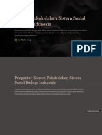 Konsep Pokok Dalam Sistem Sosial Budaya Indonesia