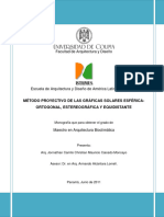 Metodo Proyectivo de Las Graficas Solares Esfericas NO