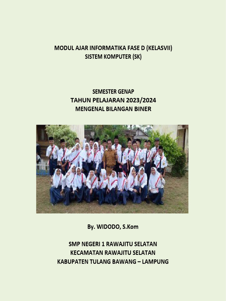Modul Ajar Informatika Sistem Komputer Pertemuan 5 Pdf