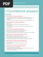 IGCSE Multiple Choice Answer Sheet | PDF | Tests | Standardized Tests