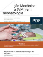 Ventilação Mecânica Invasiva em Neonatologia