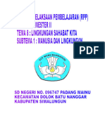 RPP Observasi Kelas 5