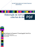 Aula 5-Elaboracao de Intrumento de Colecta de Dados