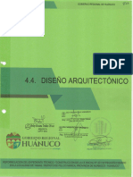 13.4 Estudio de Diseño Arquitectonico
