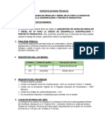 TDR - GASOLINA REGULAR Y DIESEL B5 UV PARA LA UNIDAD DAyPP.