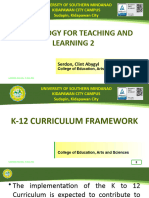 Eng Ed 321 Lesson 1 K 12 Framework 2