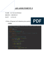 Assignment-3 - DSA (21BCE9125)