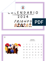 Calendario de Friends