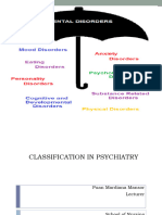 Classification in Psychiatric