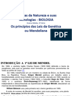 EM 3 SERIE SLIDE de BIOLOGIA Os Principios Das Leis Da Genetica Ou Mendelianas 20-05-2020