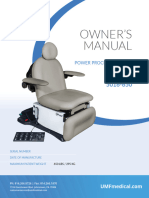 4010 4011 5016 650 Series - UMF Medical - Owners Manual