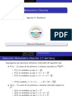 Discreta UNViMe 2022 - Inducción Matemática