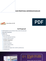 Teknik Penulisan Proposal Usaha