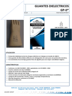 Certificado Guantes Dielectricos-1000V