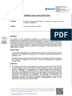 Consulta Institucional Sobre El Sentido y Alcance de Las Normas Tributarias. Lima, 01 de Marzo de 2024