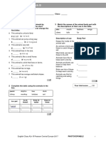 ECA2+ - Tests - Vocabulary Check 3B