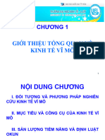 MAECO1 - CHƯƠNG 1 - GIỚI THIỆU TỔNG QUAN VỀ KINH TẾ VĨ MÔ