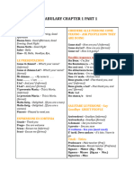 Vocabulary Chapter 1 Part 1