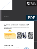 Certificados de Calidad