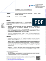 Consulta Institucional Sobre El Sentido y Alcance de Las Normas Tributarias. Lima, 11 de Marzo de 2024